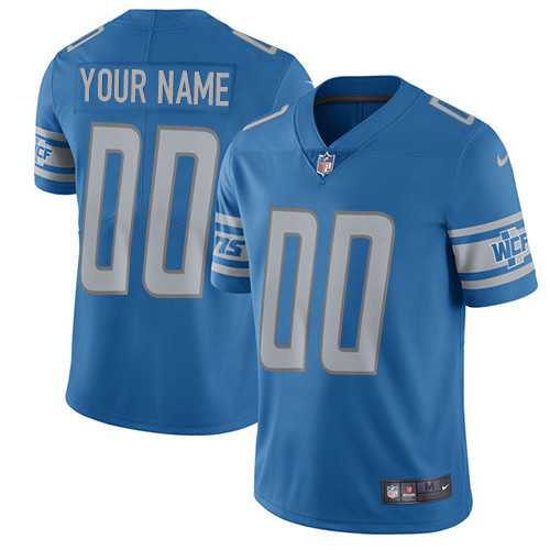 Custom Detroit Lions Vapor Untouchable Limited Jersey